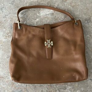 Tory Burch shoulder bag in brown/tan